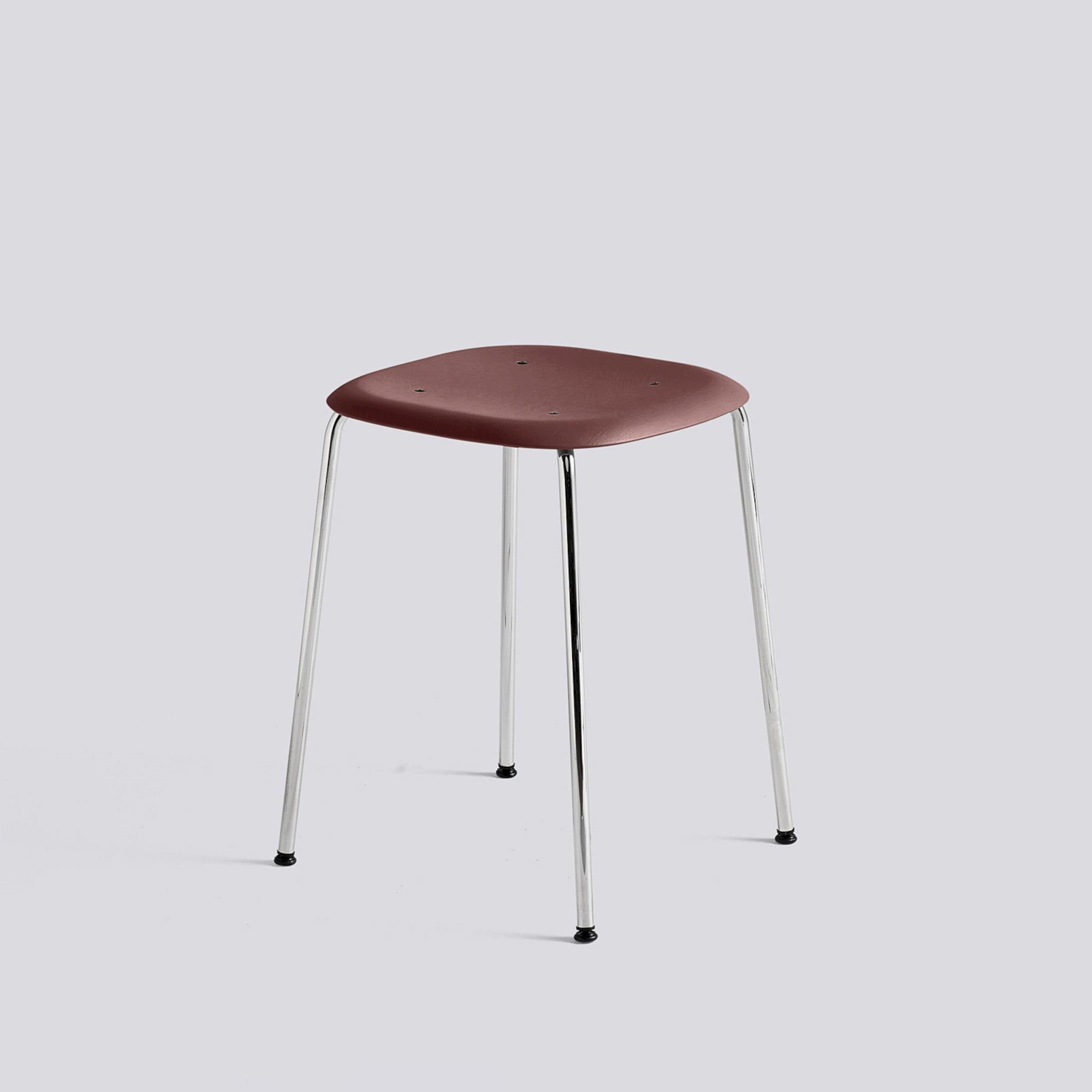 Soft Edge 70 Stool, Oak Seat