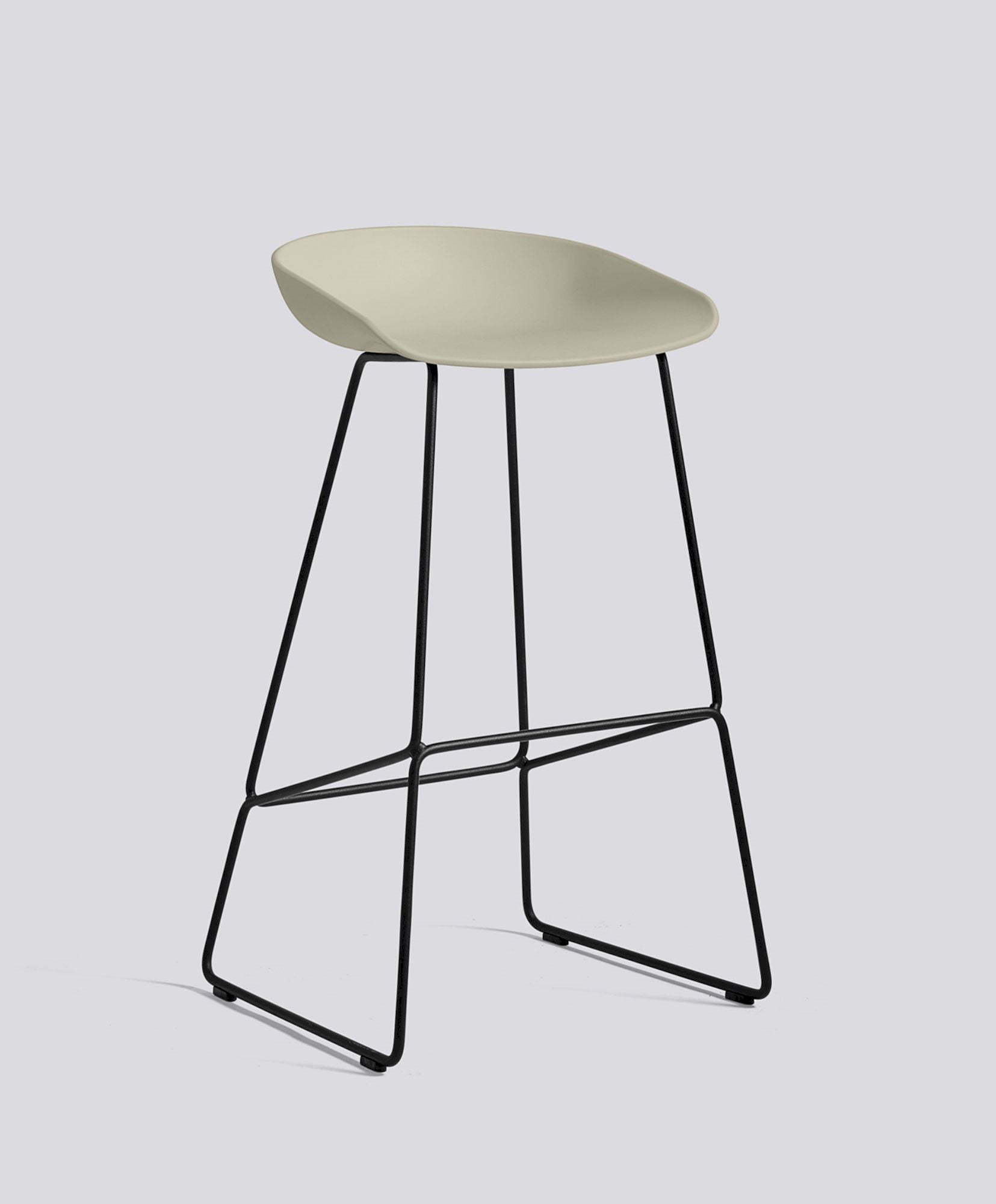AAS38 Stool - Bar Height, Front Upholstery