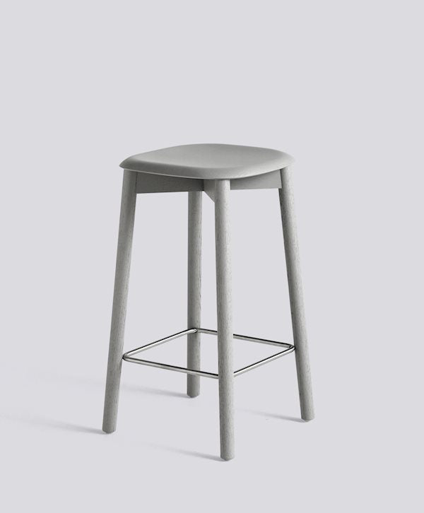 Soft Edge 32 Stool, Oak Seat