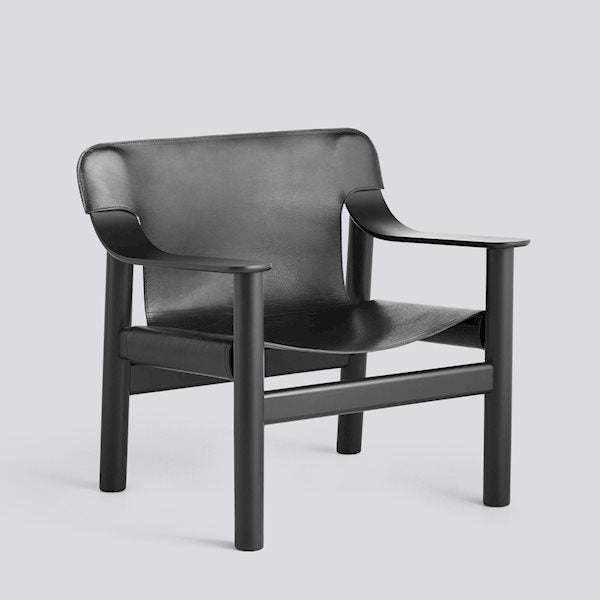 Bernard Lounge Chair - Leather Covered