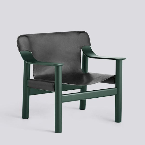Bernard Lounge Chair - Leather Covered
