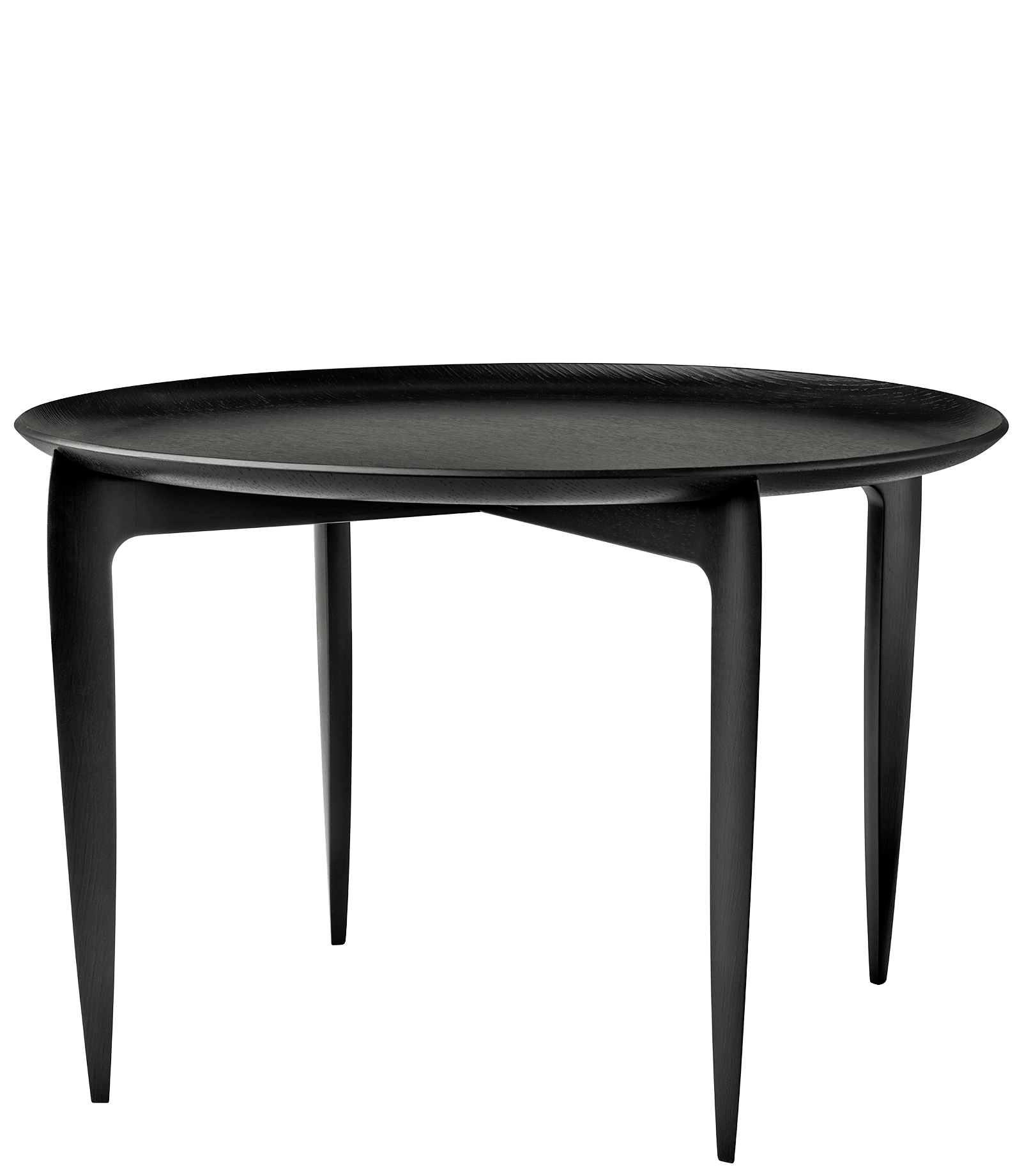 Tray Table - Black ø60cm