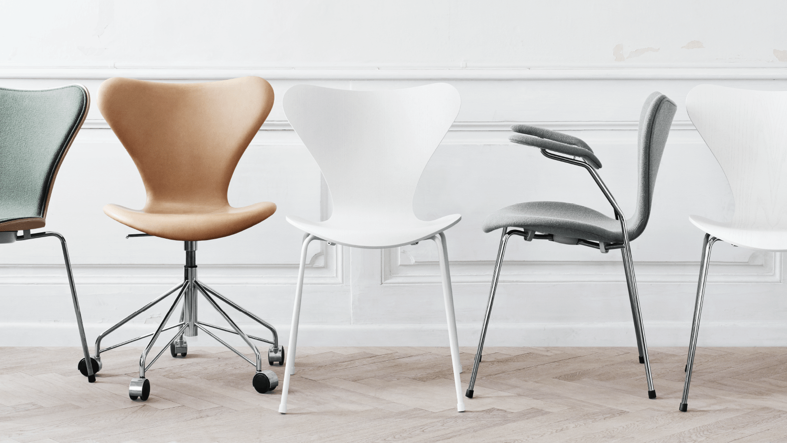 Series 7 Chair, Front Upholstered