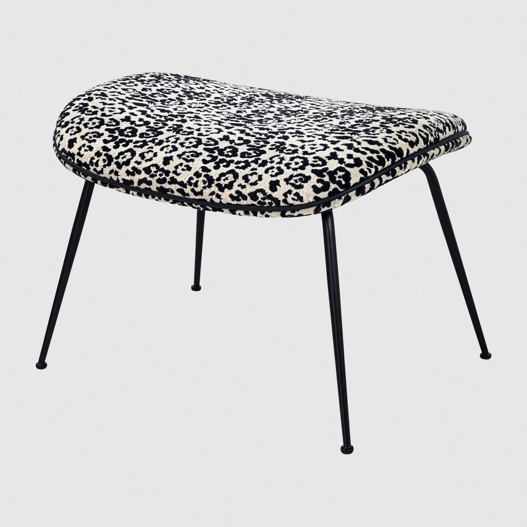 Beetle Ottoman with Black Matt Base
