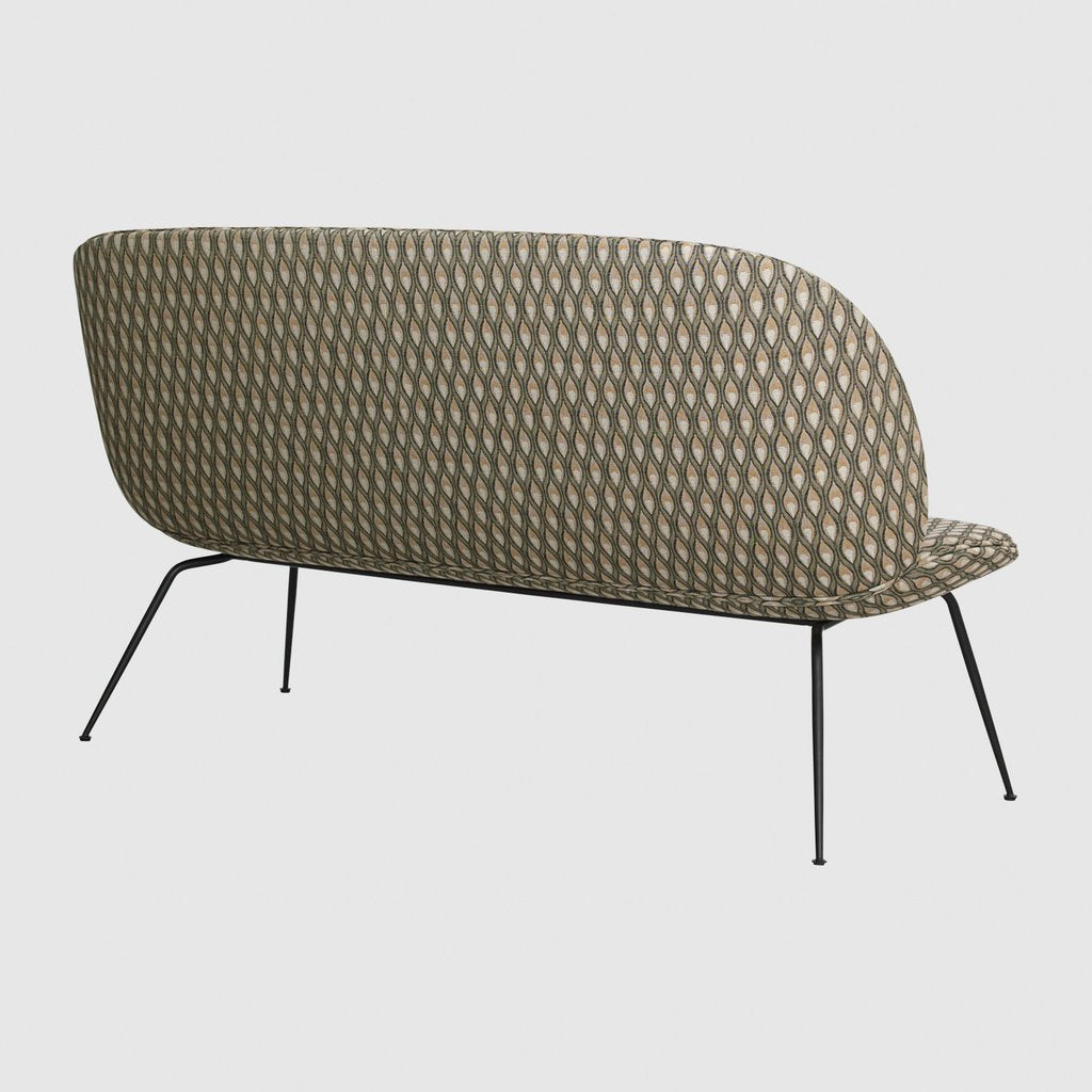 Beetle Sofa 140cm Black Matt Base