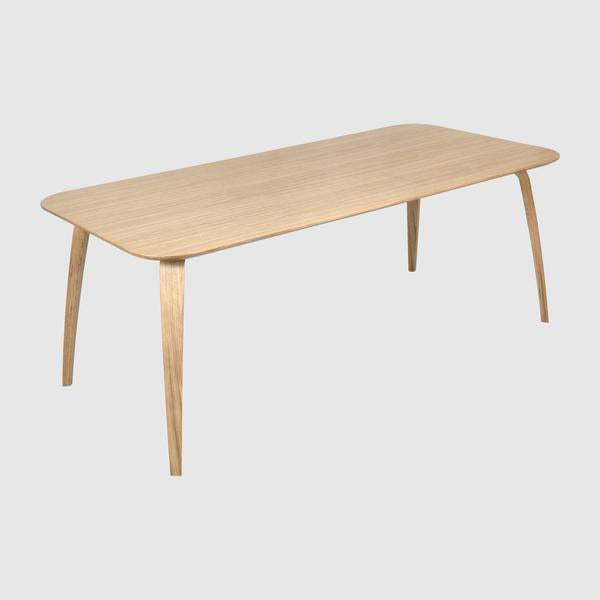 Gubi Dining Table - Rectangular, 100x200