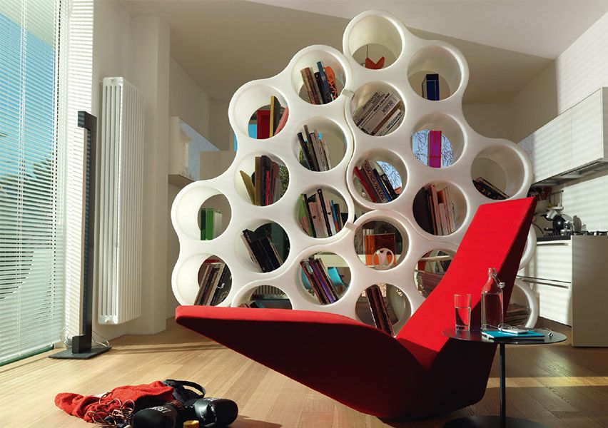 Cloud bookshelf Plastic