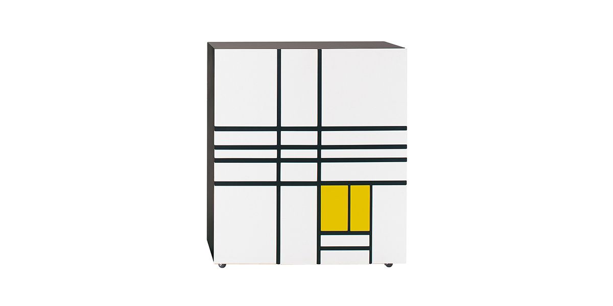 Homage to Mondrian Cabinet