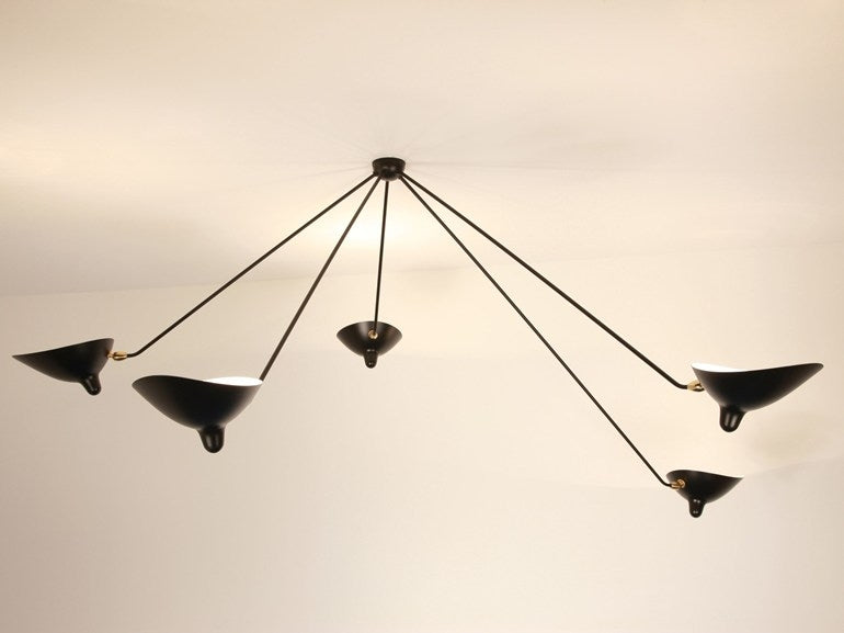 Ceiling Lamp Spider 5 Still Arms