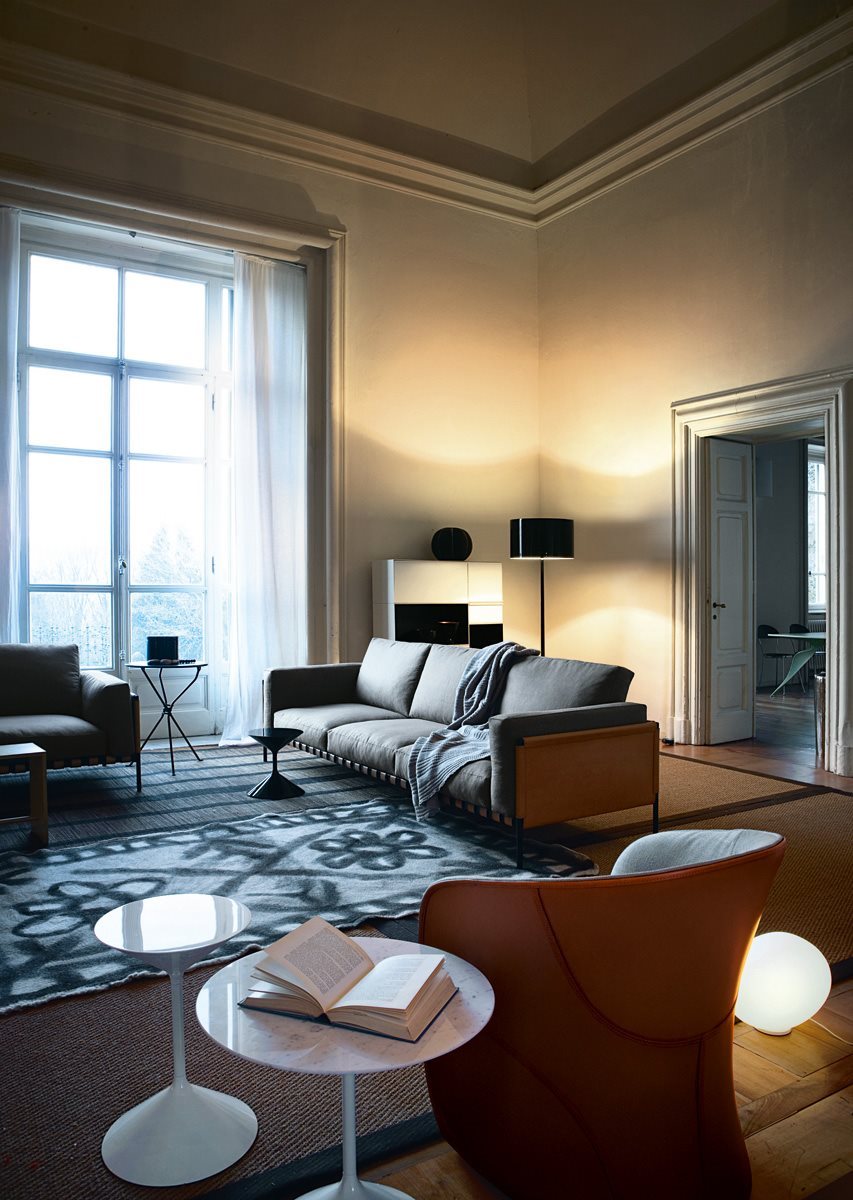 Calla High Armchair with castor