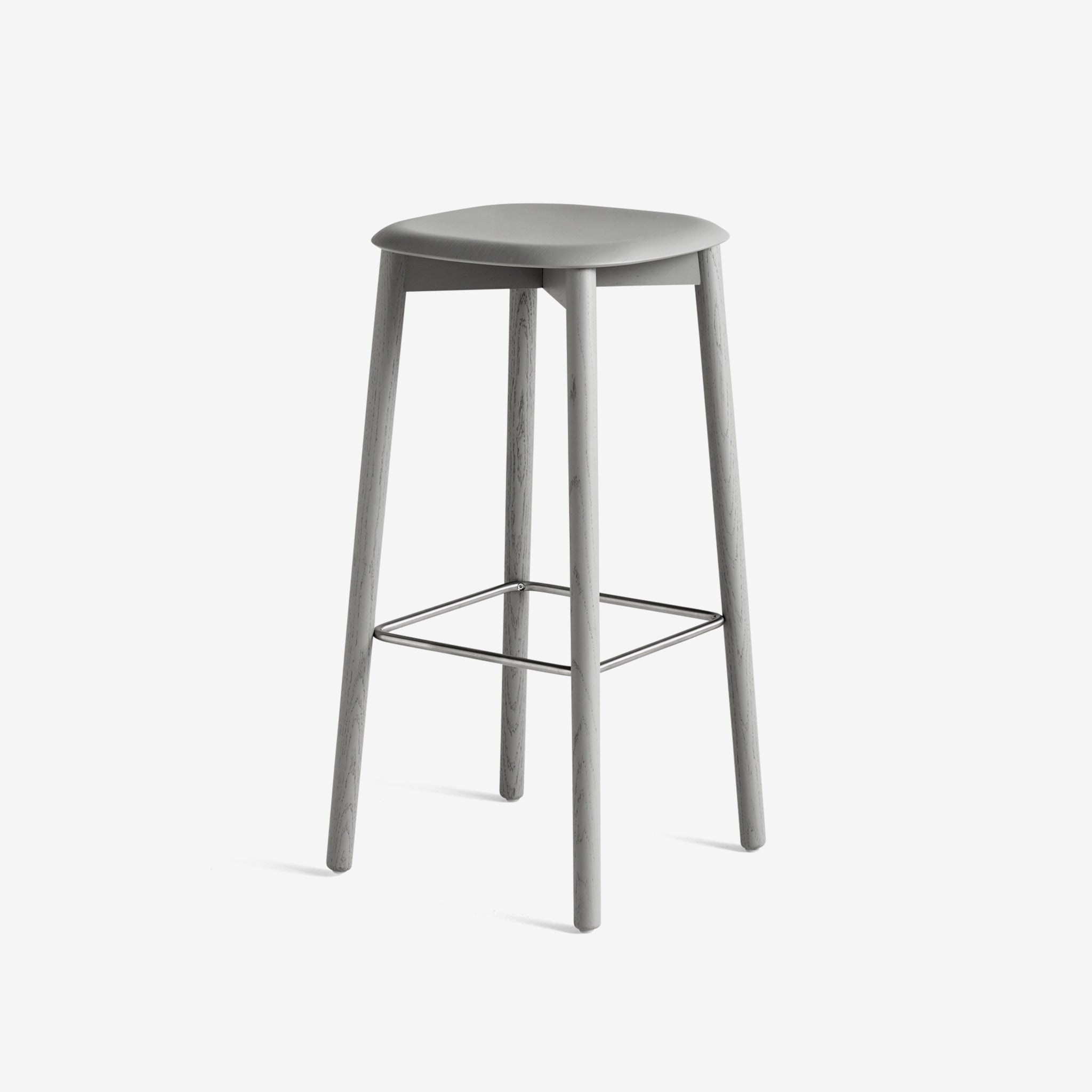 Soft Edge 32 Stool, Oak Seat