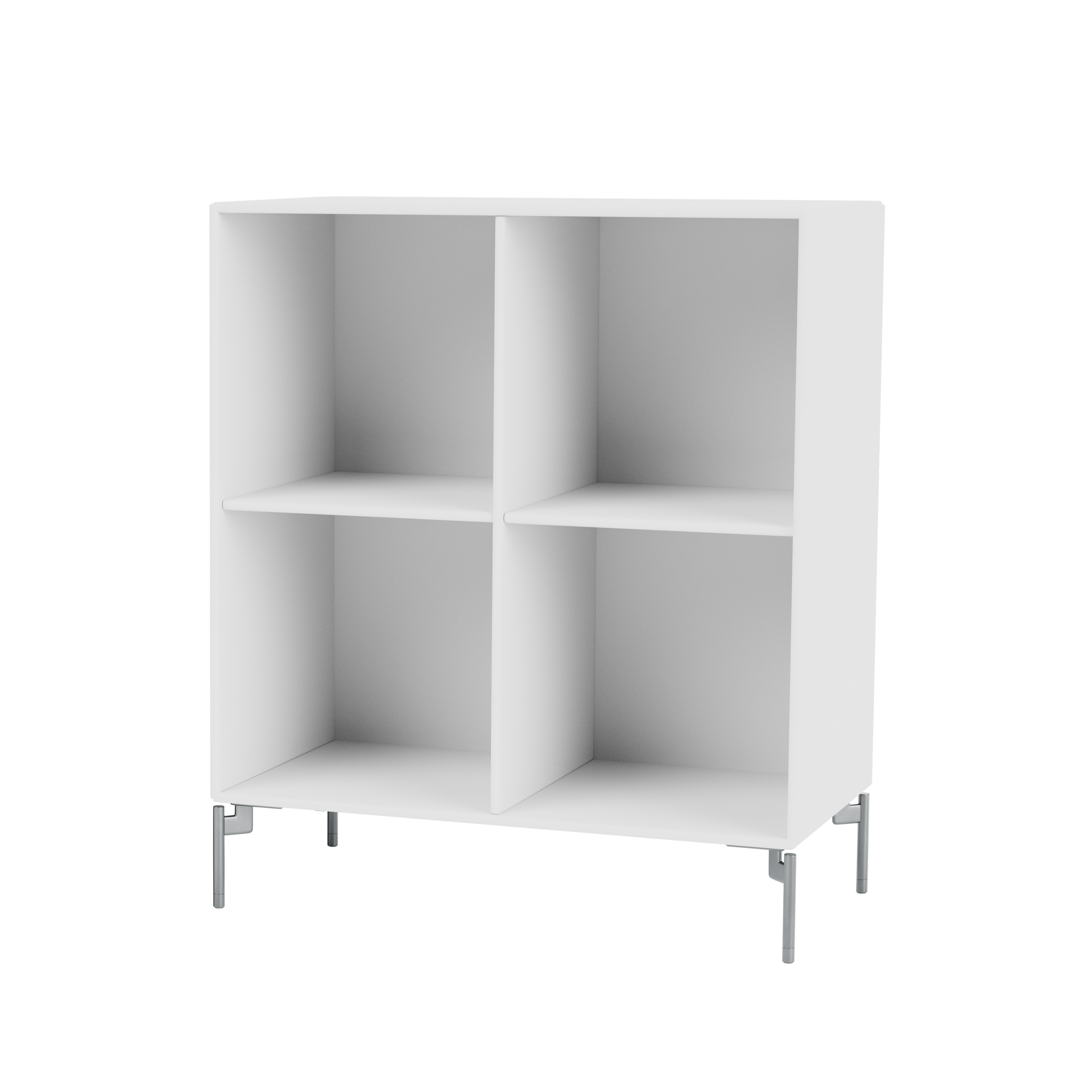 Open Bookcase with four rooms - 30 Depth