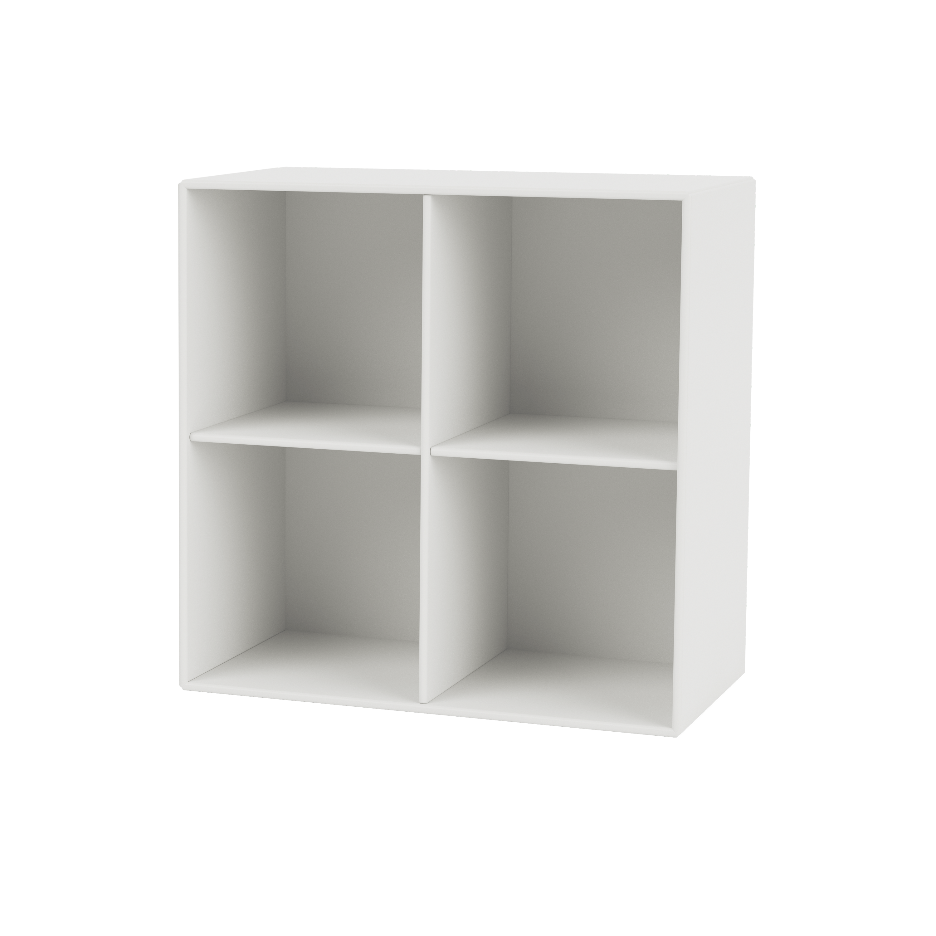 Open Bookcase with four rooms - 30 Depth