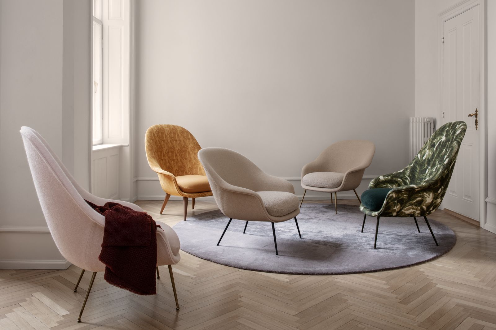 Bat Lounge - Full Upholstery, Low Back