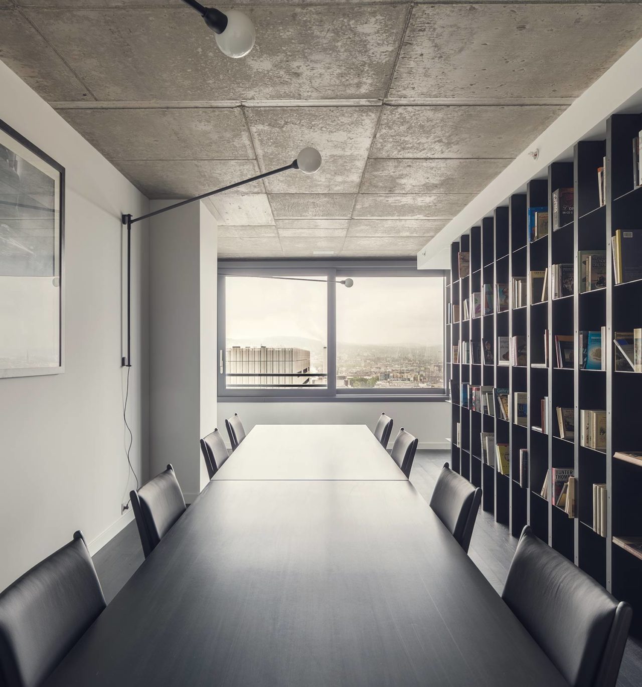 Potence Pivotante Black