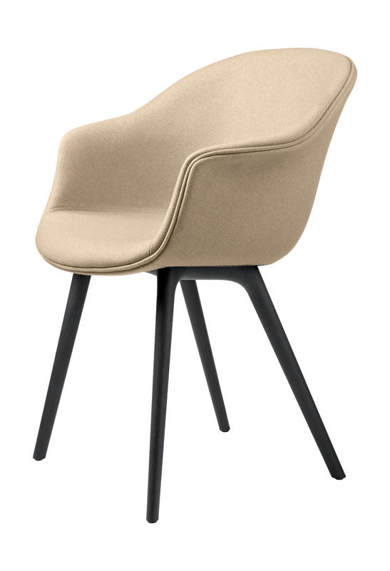 Bat Dining - Fully Uphol, Black Plastic