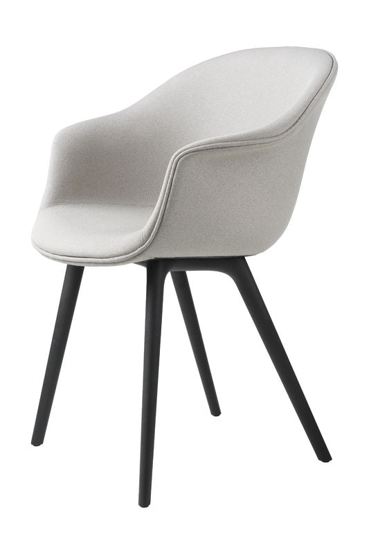 Bat Dining - Fully Uphol, Black Plastic