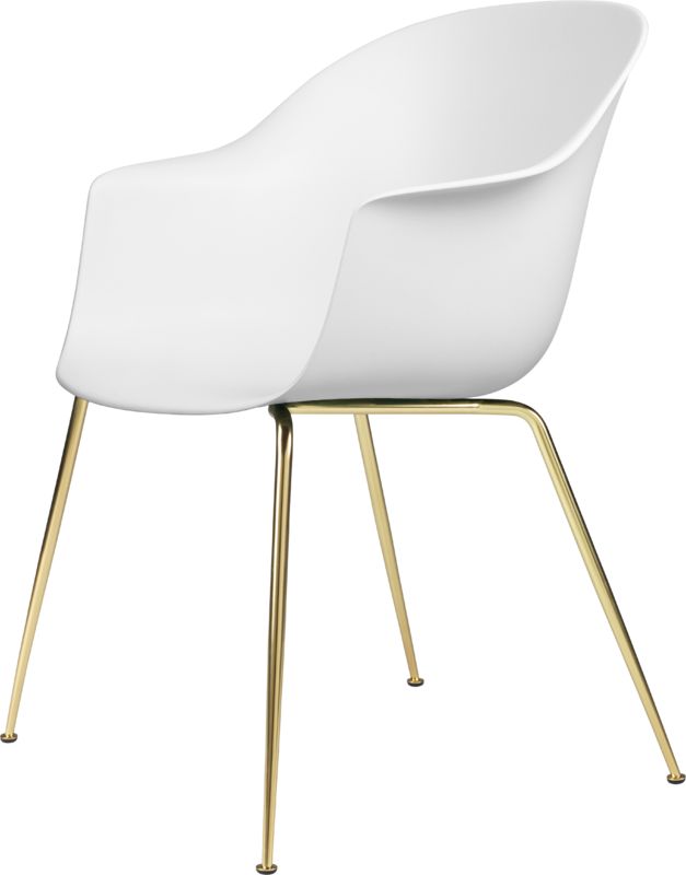 Bat Dining Chair, Unupholstered, Conic