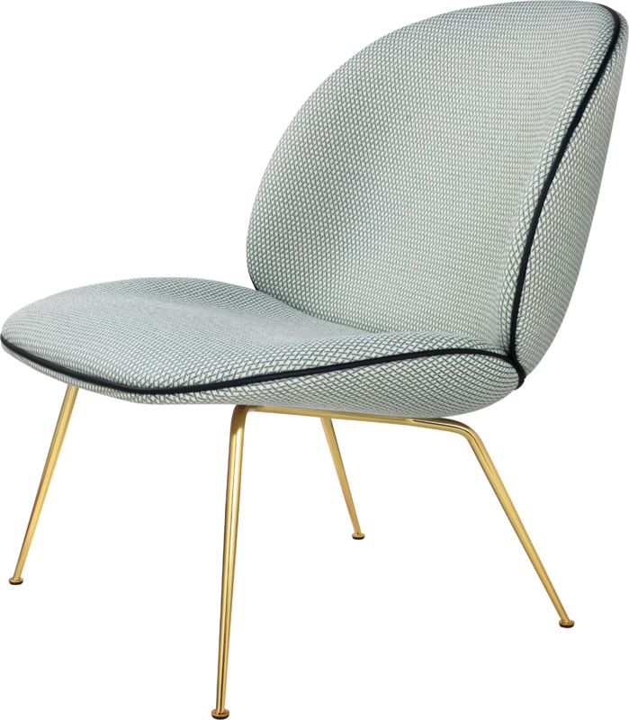 Beetle Lounge, Black Matt Conic Base