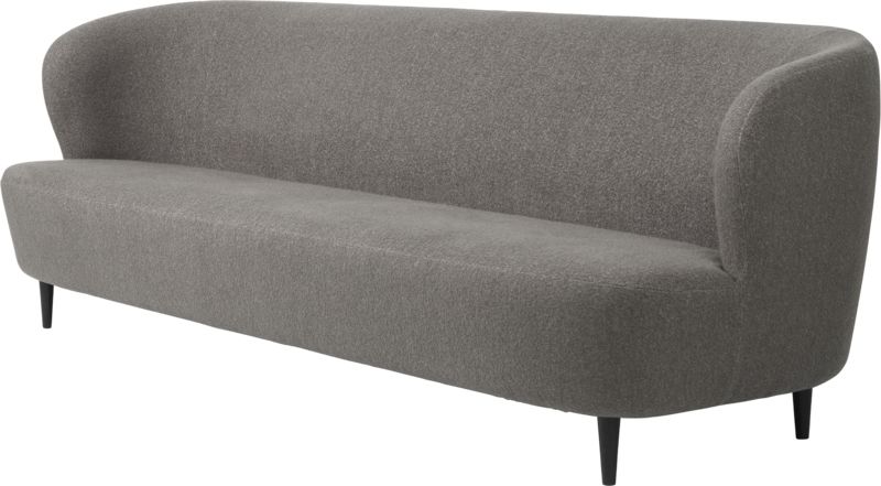 Stay Curved Sofa Wood