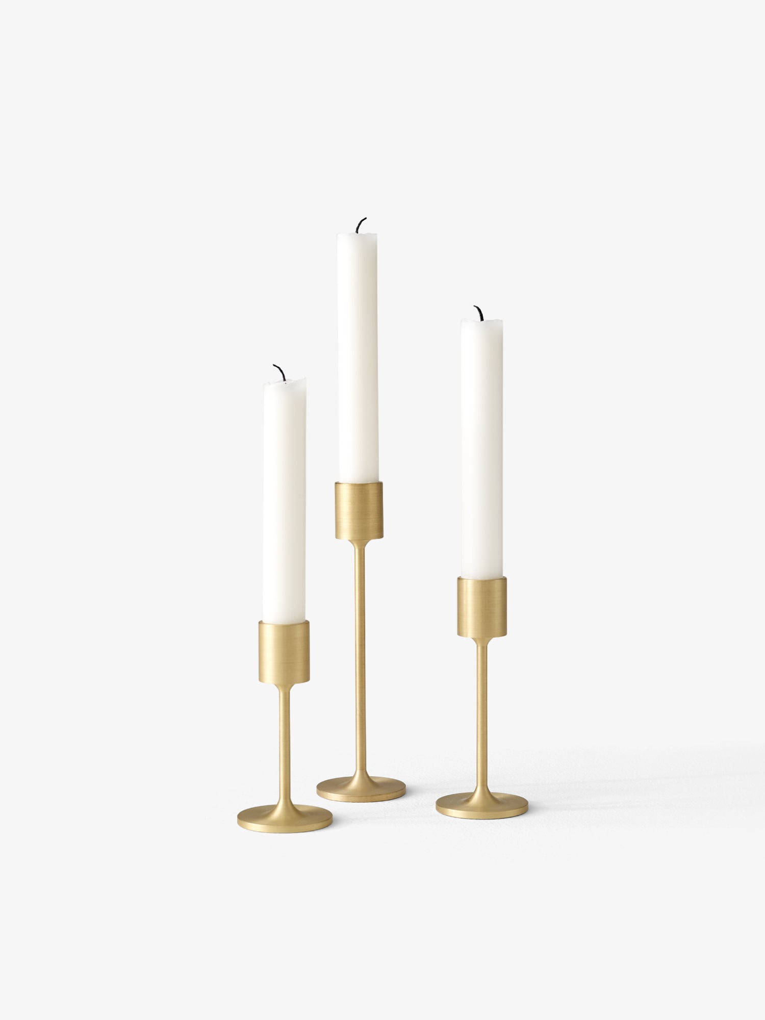 Collect Candleholder SC59, Brass. H18cm.
