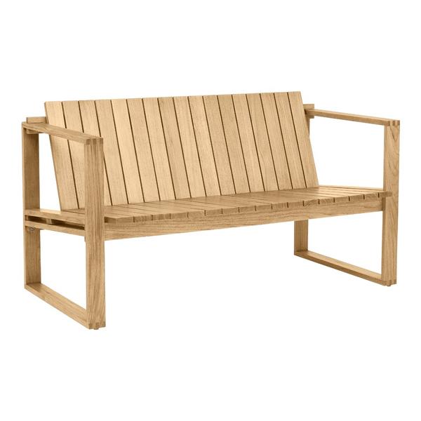 BK12 Lounge Sofa - Untreated Teak