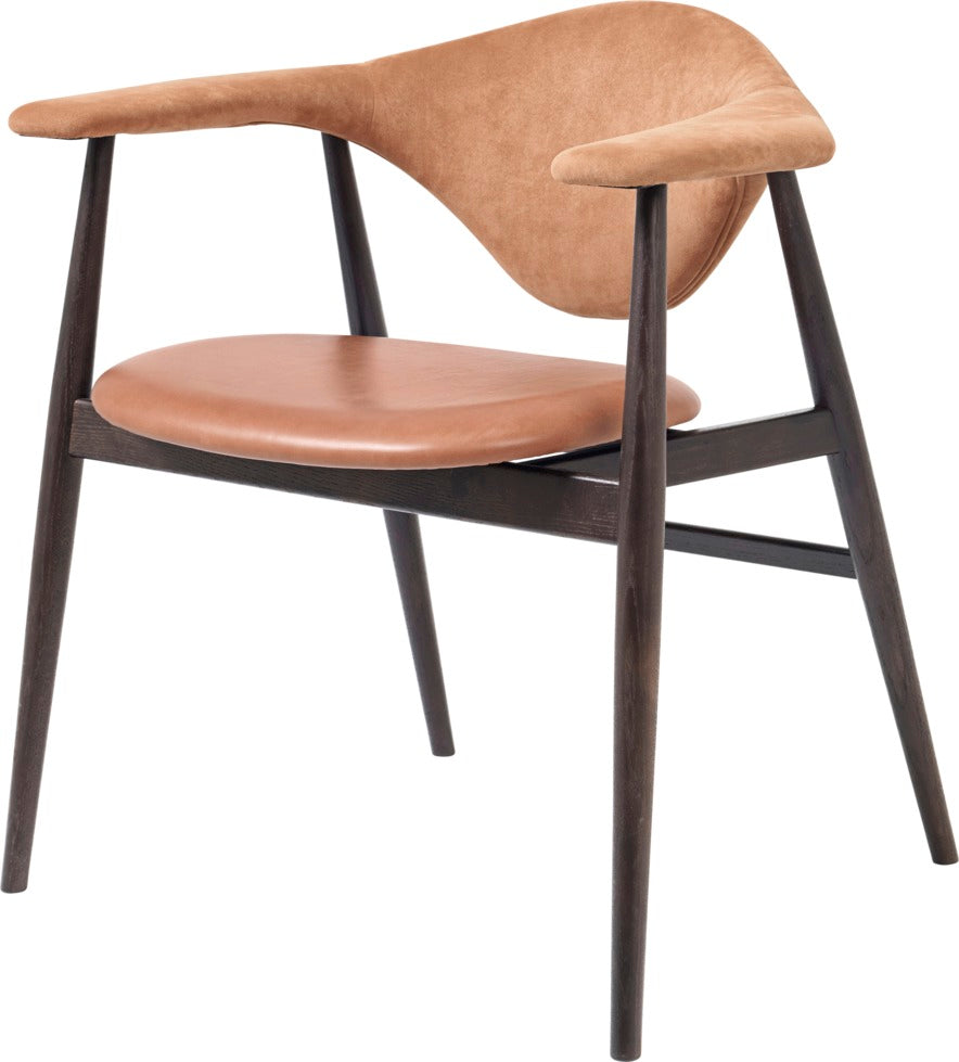 Masculo Dining, Full Uphol, Wood