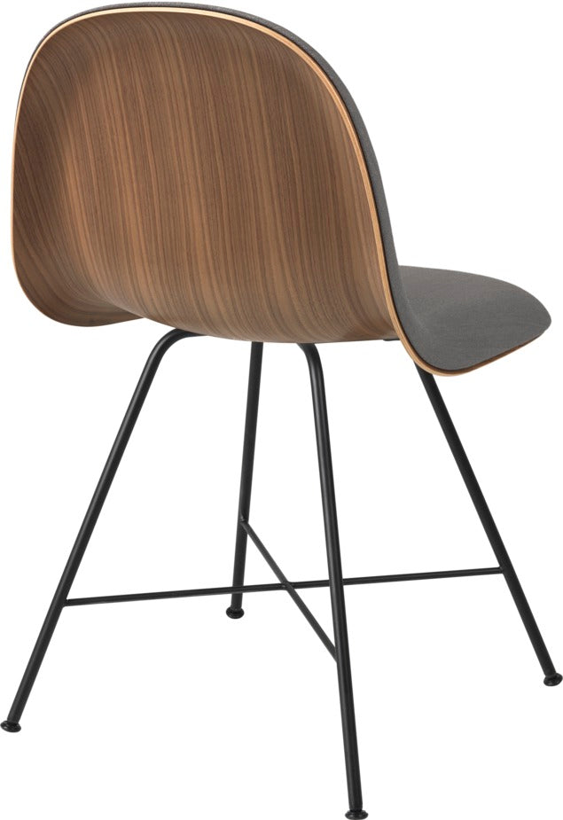 3D Dining Chair - Front Upholstery, Wood