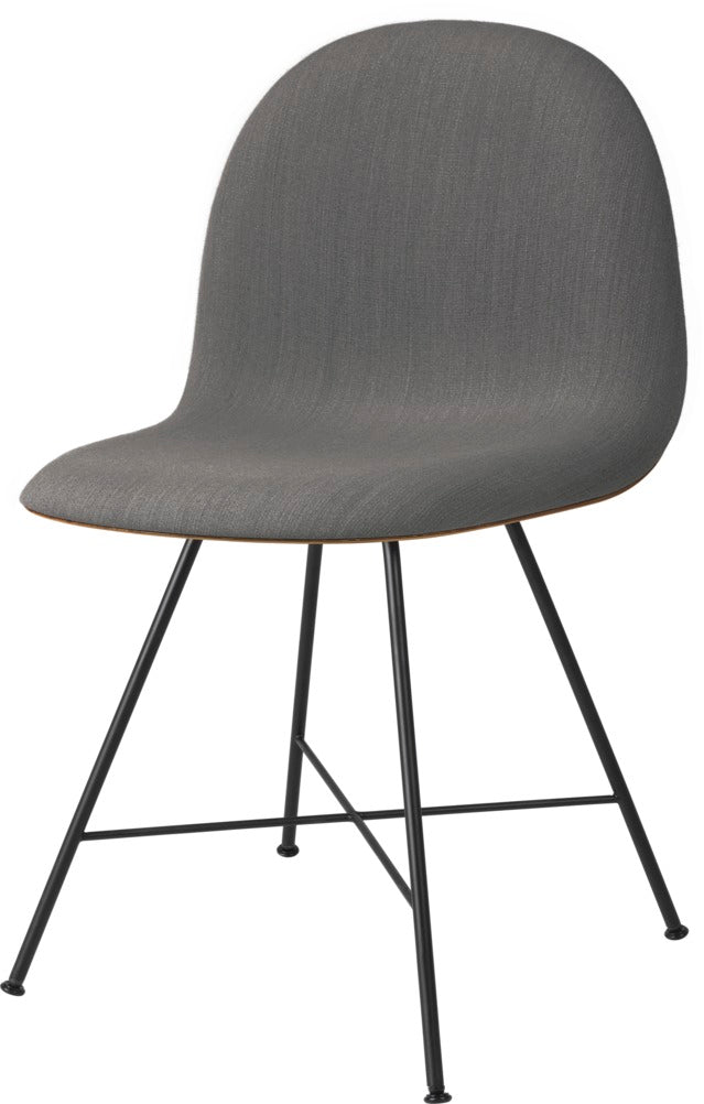 3D Dining Chair - Front Upholstery, Wood