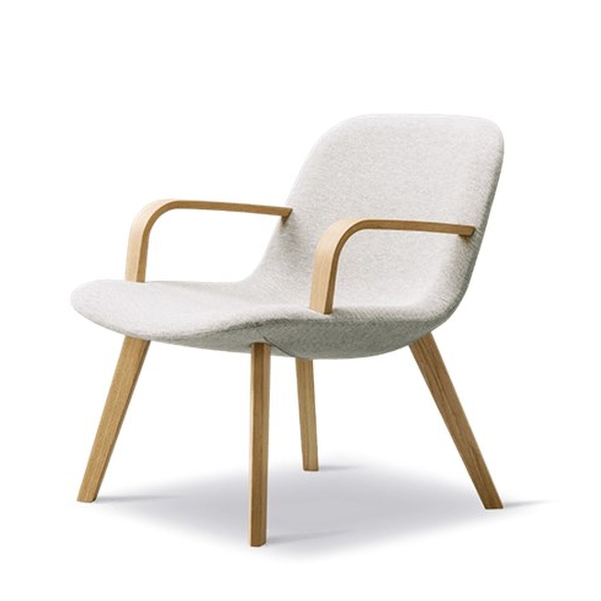 EJ3 - Eyes Wood Lounge Chair with Arms