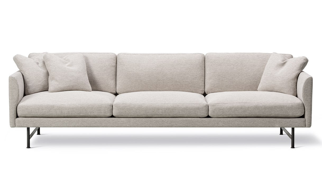 Calmo 2-Seater Sofa 80 cm Cushions