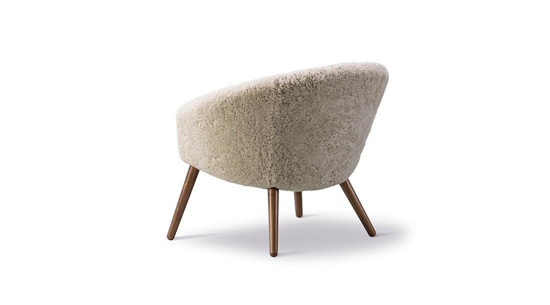 Ditzel Lounge Chair, Sheepskin