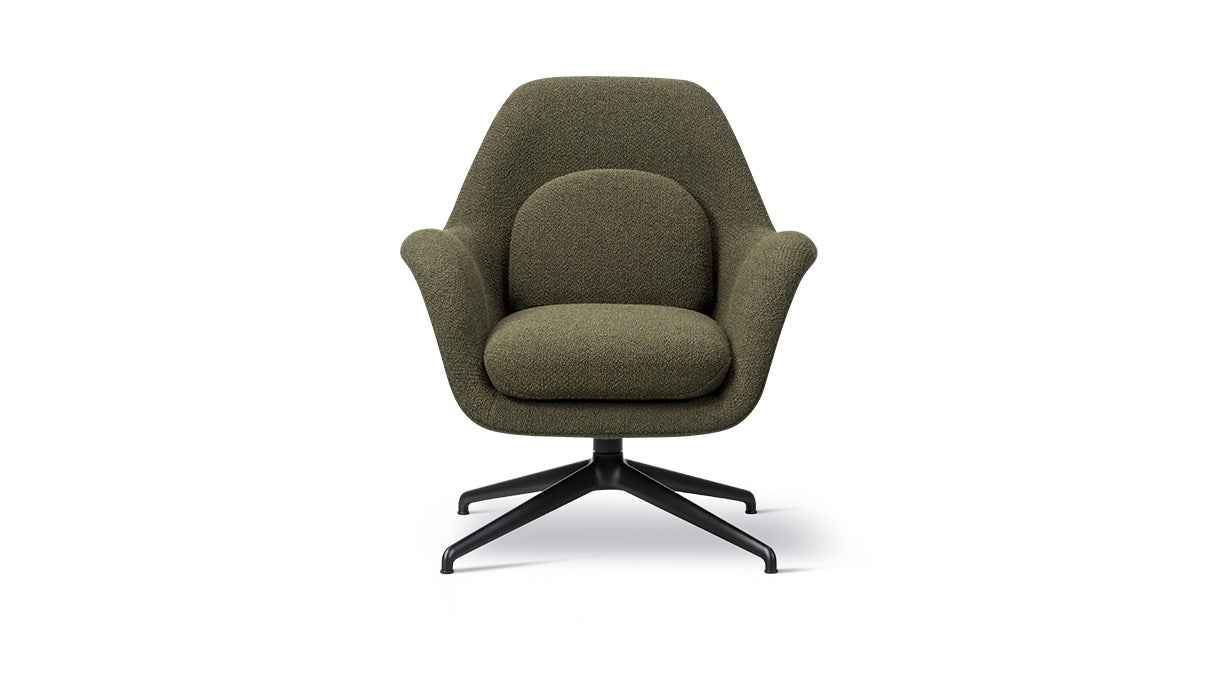 Swoon Lounge Chair Petit Swivel Base