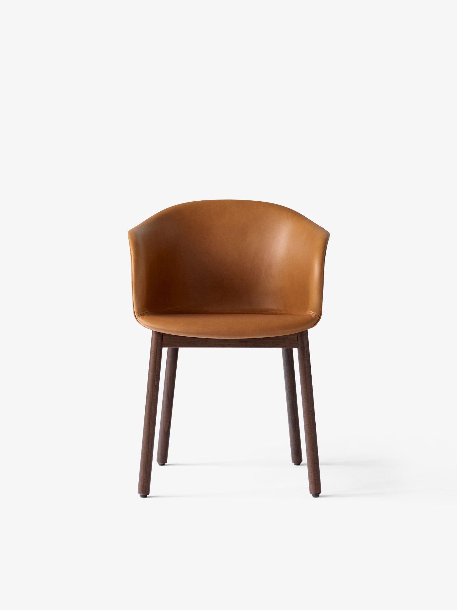Elefy Chair, Wooden Base, Upholstered