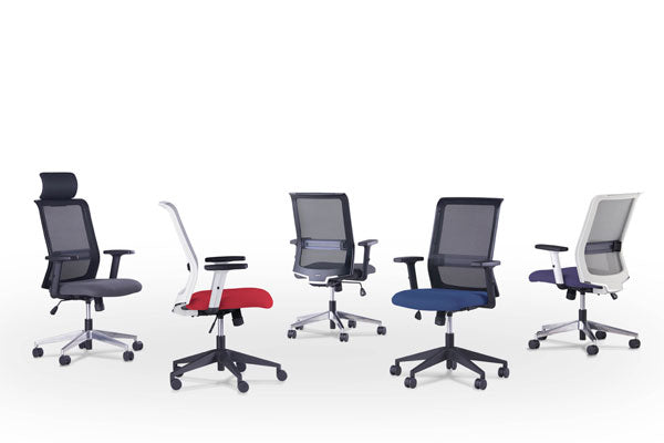 Entry Mesh Chair (Black Mesh)