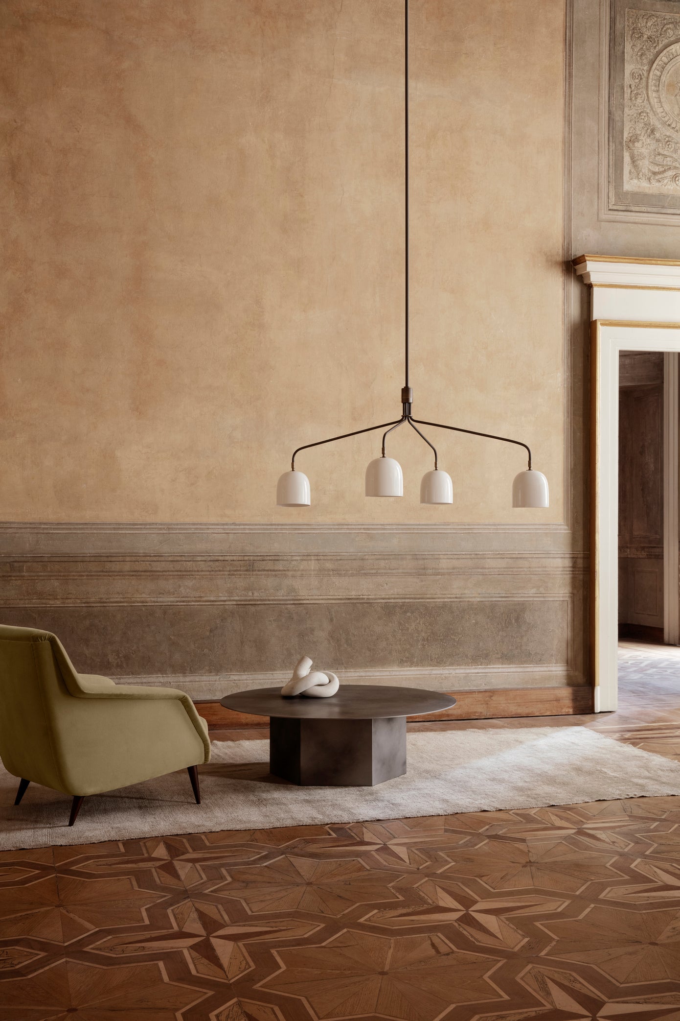 Howard Chandelier - 4-Arm Long