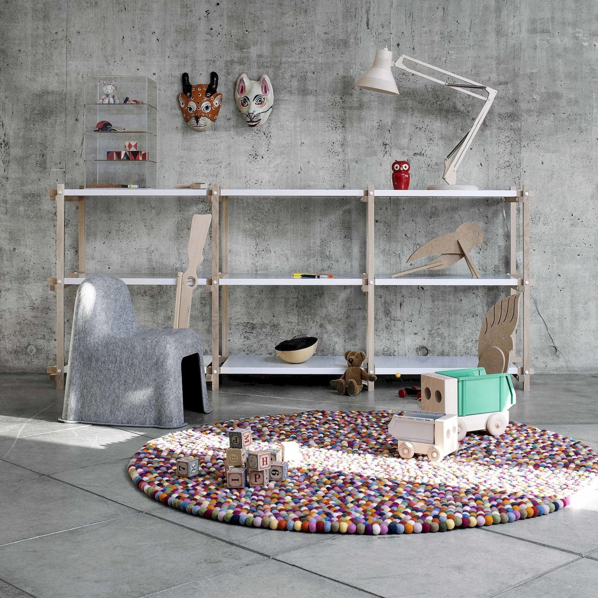 Woody Shelf Unit - Low