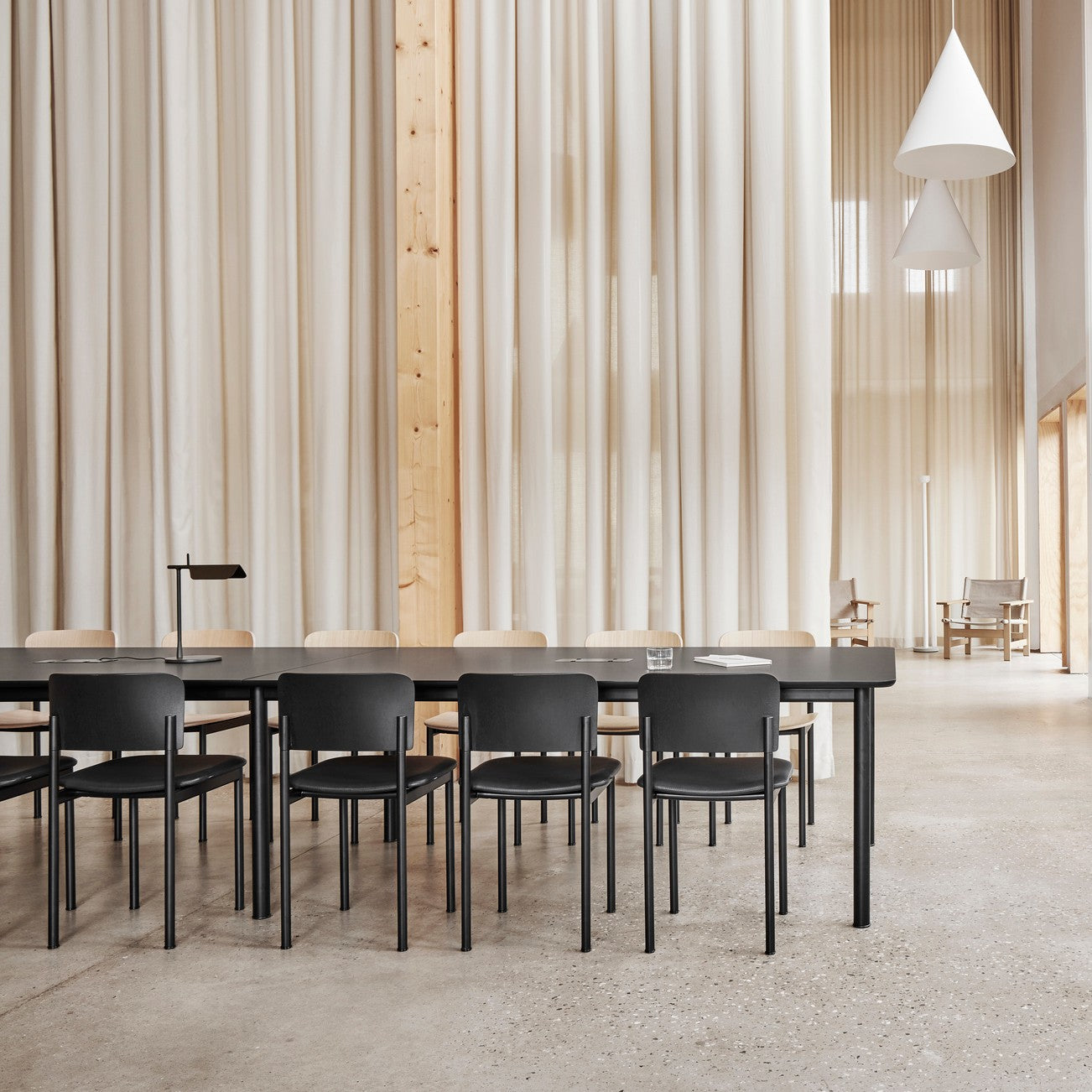 Plan Chair Wooden Seat