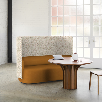 Mega Tulip 2 Seater Square High Back