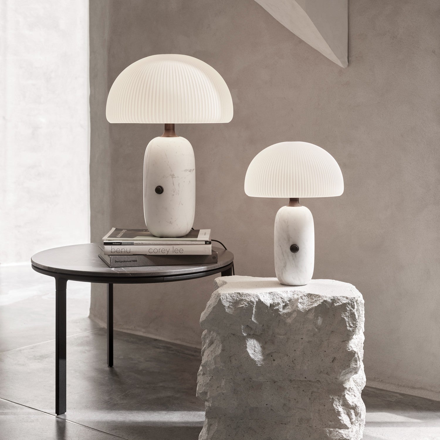 Vipp592 Sculpture Tbl Lamp Large - White