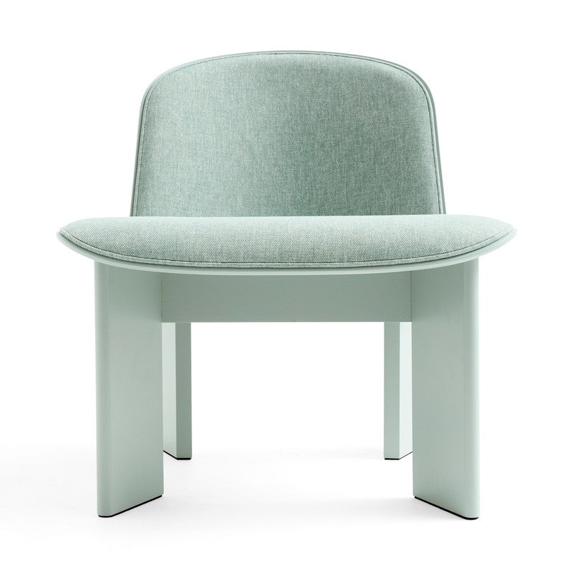 Chisel Lounge Chair - Front Uph, Beech