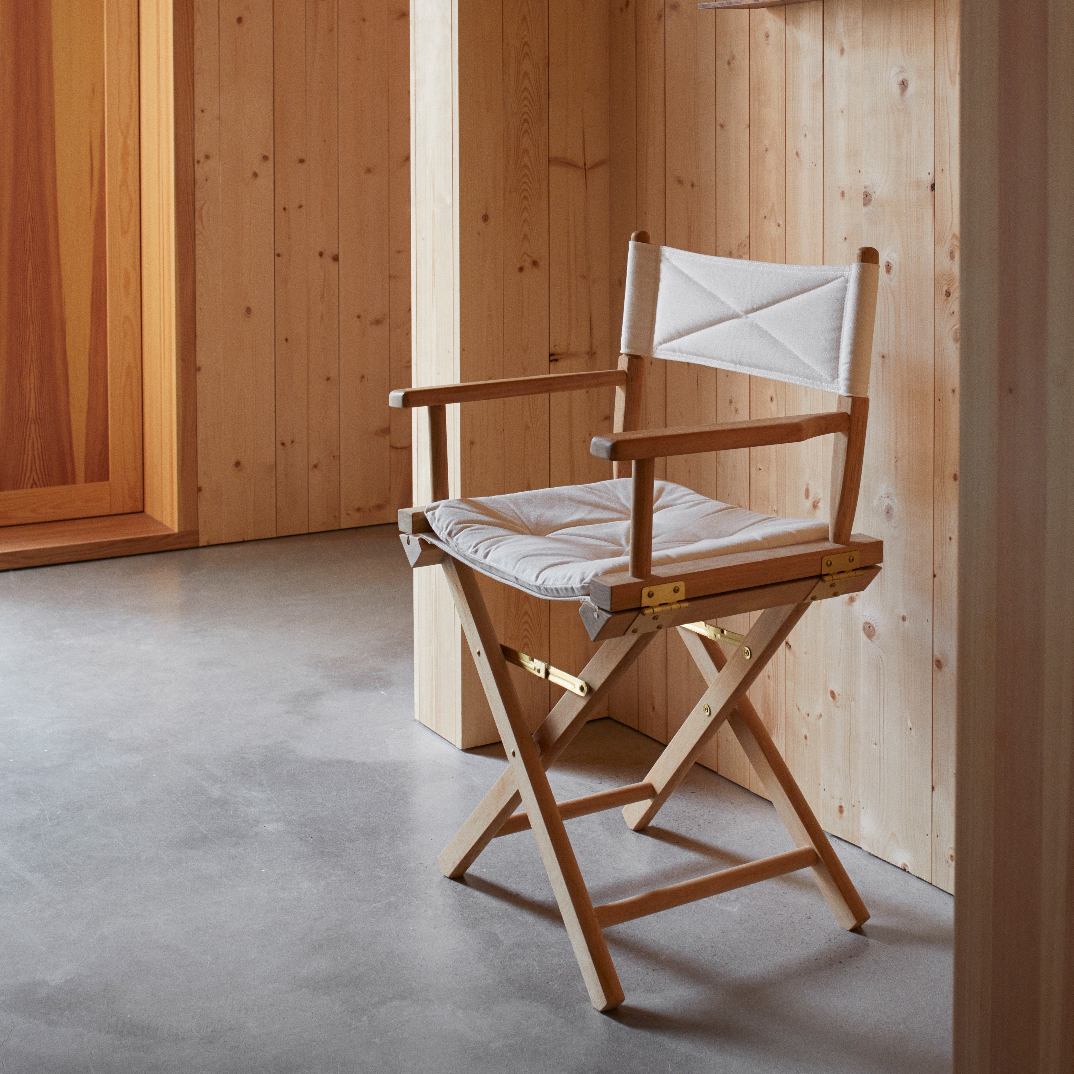 Director's Chair Canvas/White