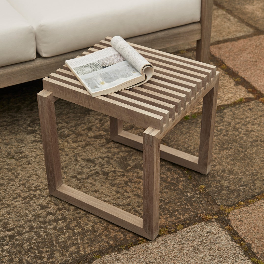 Cutter Outdoor Stool Teak