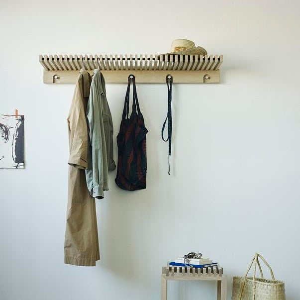 Cutter Wardrobe Teak/Stainless