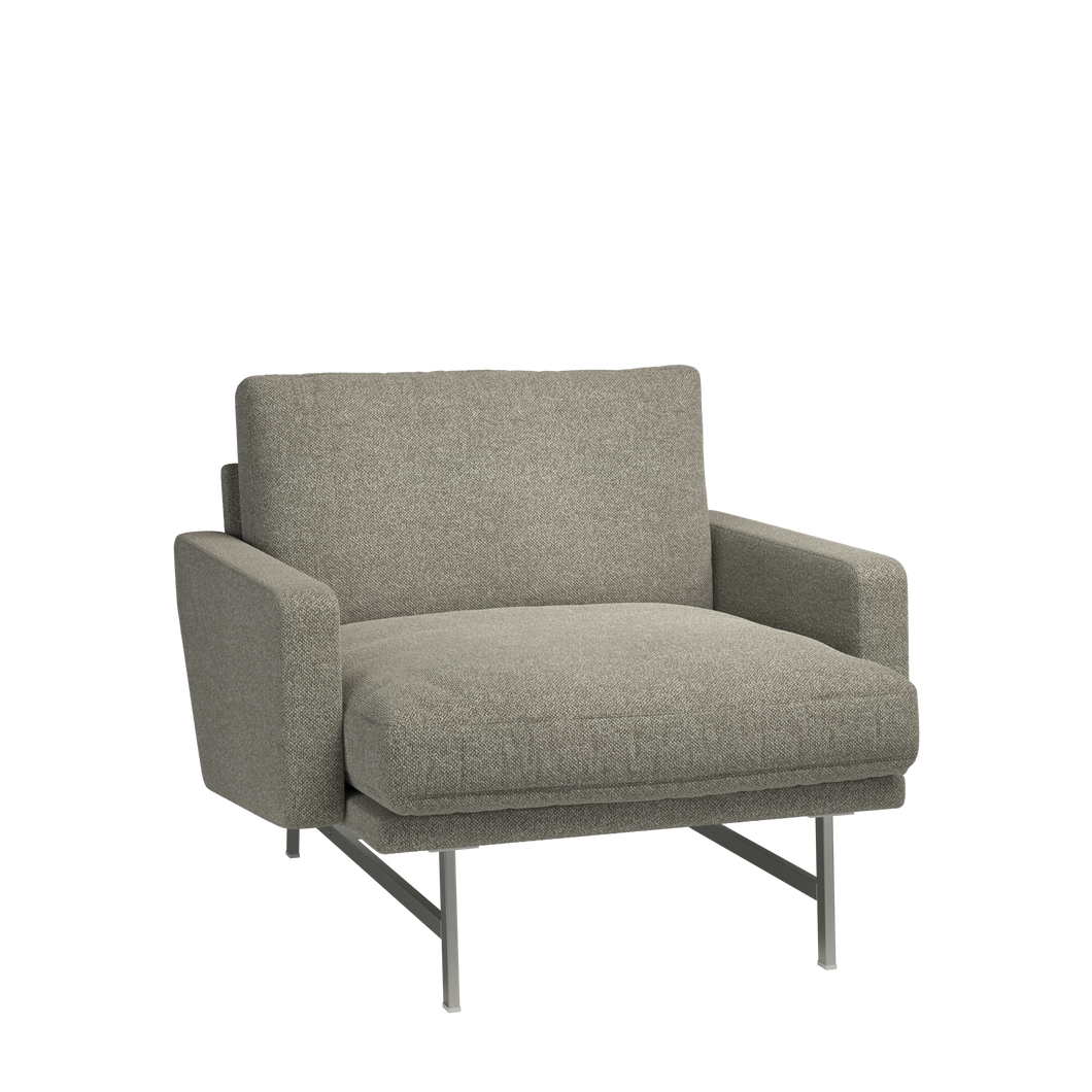 Lissoni Lounge Chair - 75cm Powdercoated