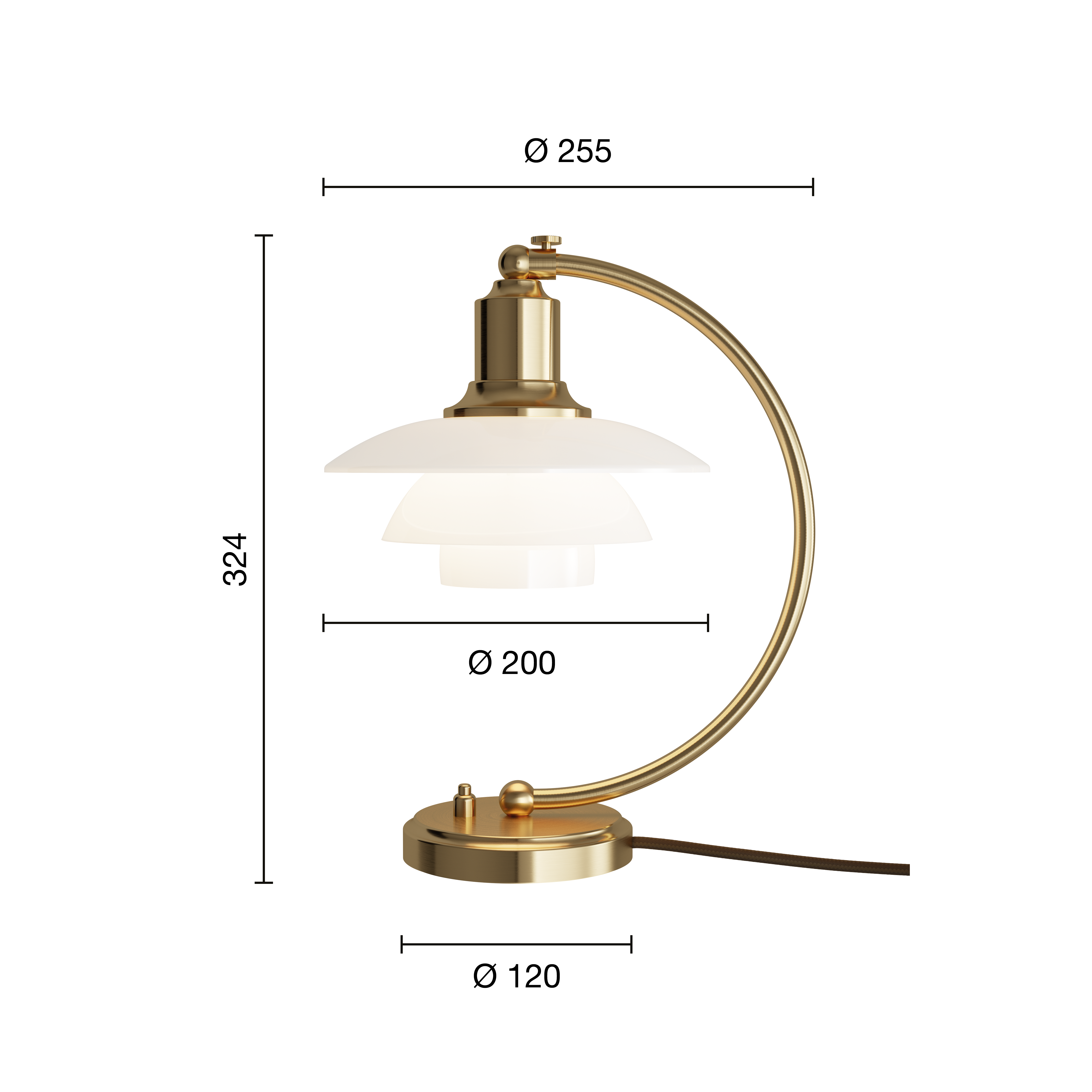 PH 2/2 Luna Table Lamp