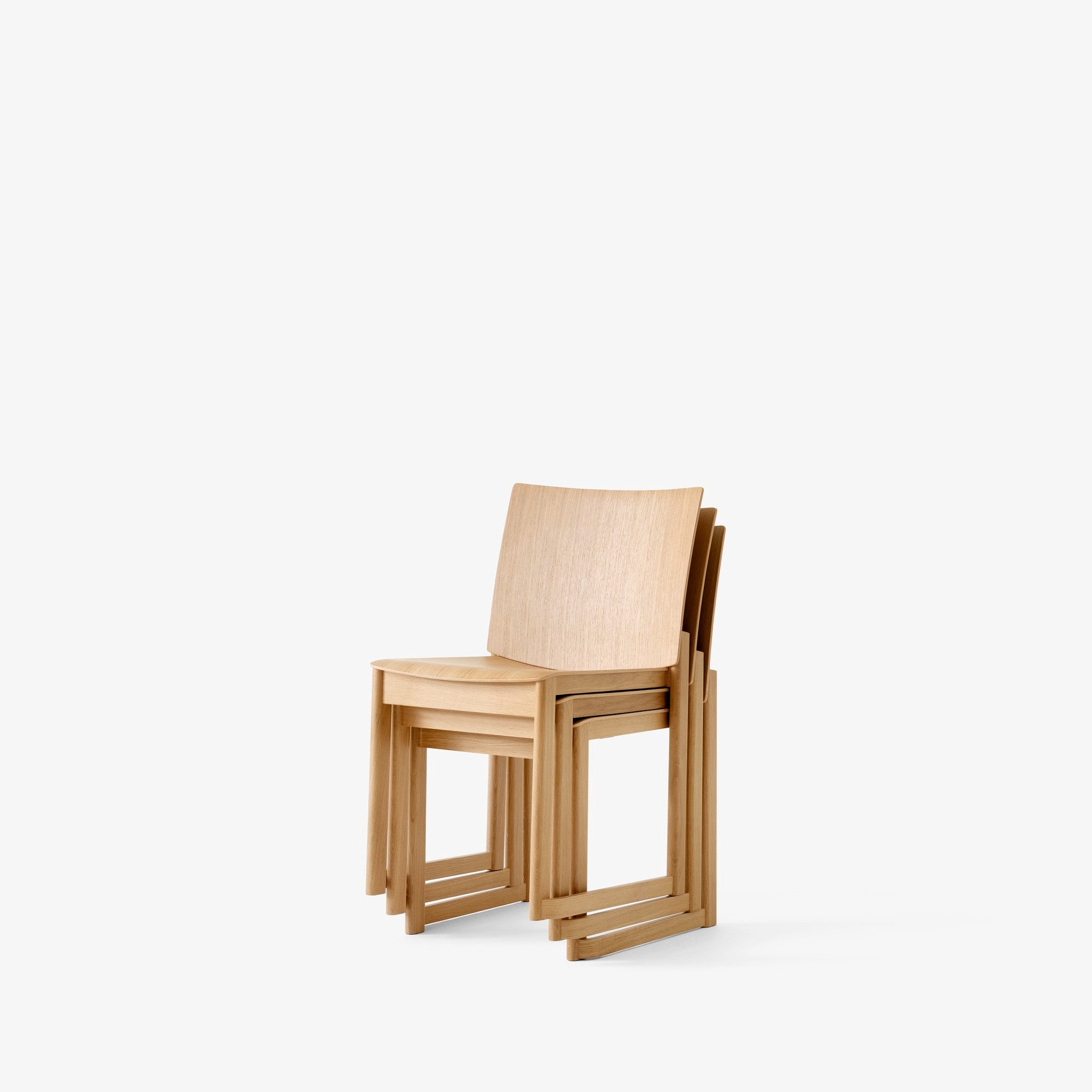 Allwood Chair AV35, Oak