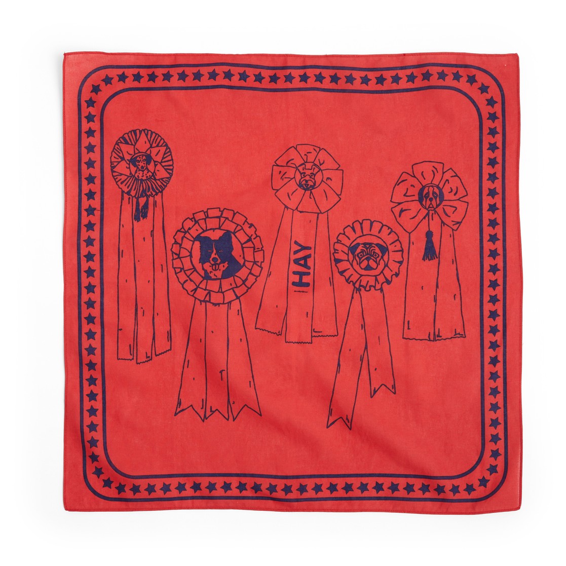 HAY Dogs Scarf - Red