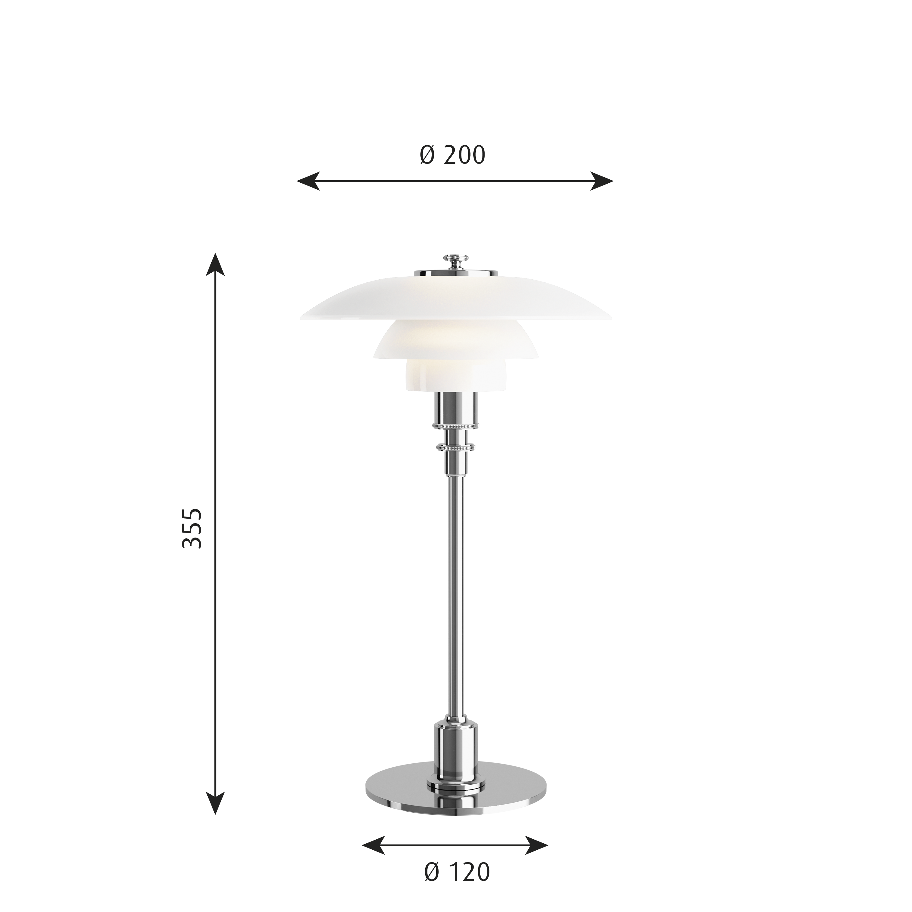 PH 2/1 Portable Table Light