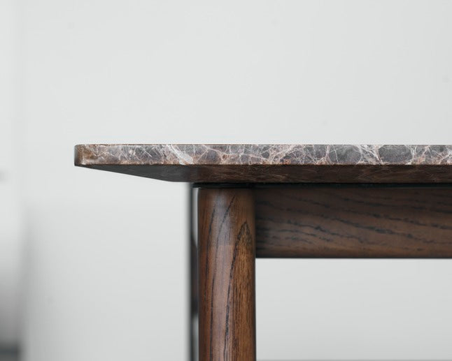 Collect Console Side Table. Low. D Brown